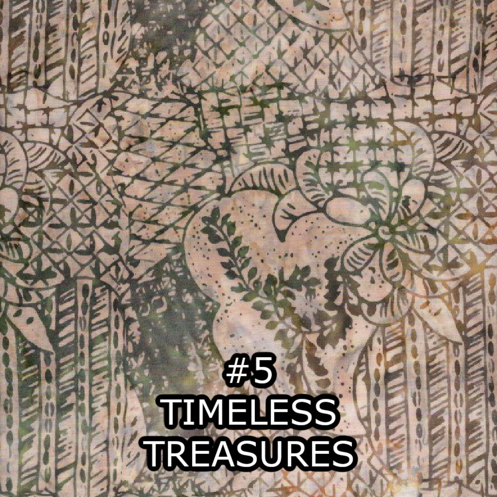 Fat Quarters with Shades of Taupe Prints - Nonna's Notions N' Sew On