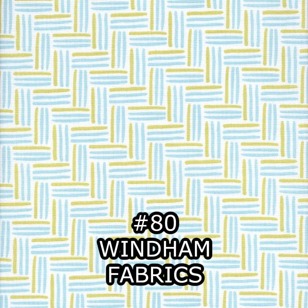 Fat Quarters with Herringbone Prints - Nonna's Notions N' Sew On