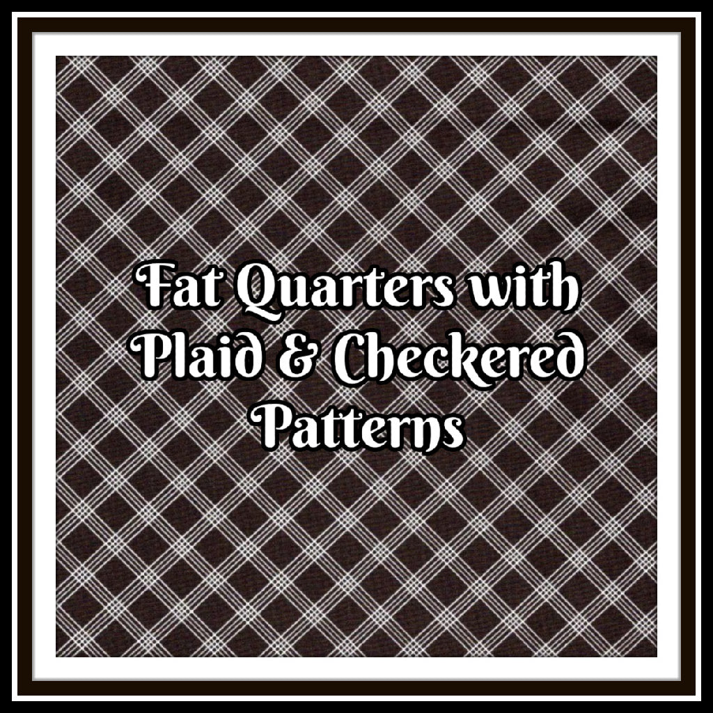 20 stripes and plaid newest fat quarters