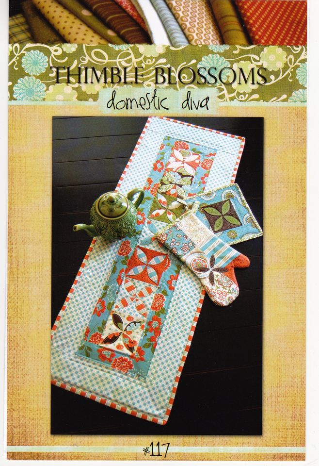 The Domestic Diva Kitchen Accessory Sewing Pattern - Nonna's Notions N' Sew On