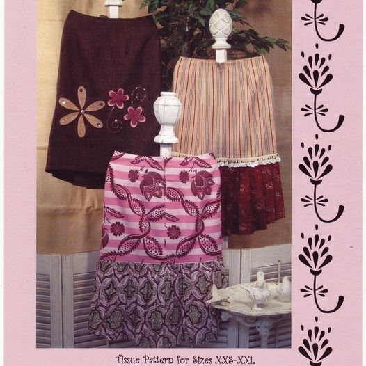 The Kendra Skirt Sewing Pattern - Nonna's Notions N' Sew On