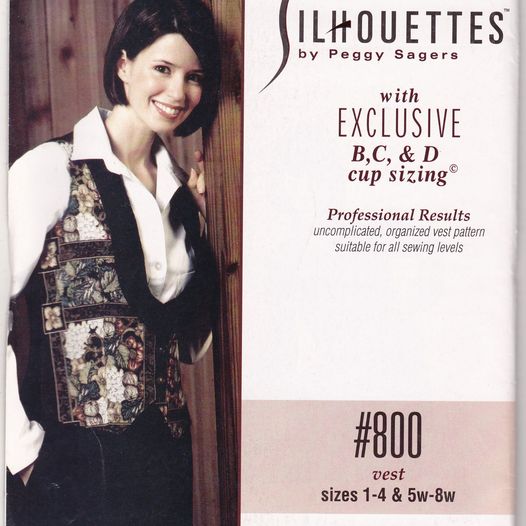 The Vest Sewing Pattern - Nonna's Notions N' Sew On