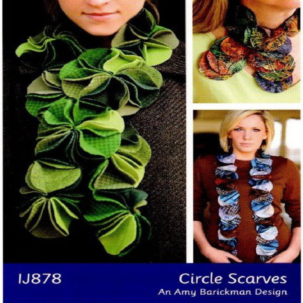 Circle Scarves Sewing Pattern - Nonna's Notions N' Sew On