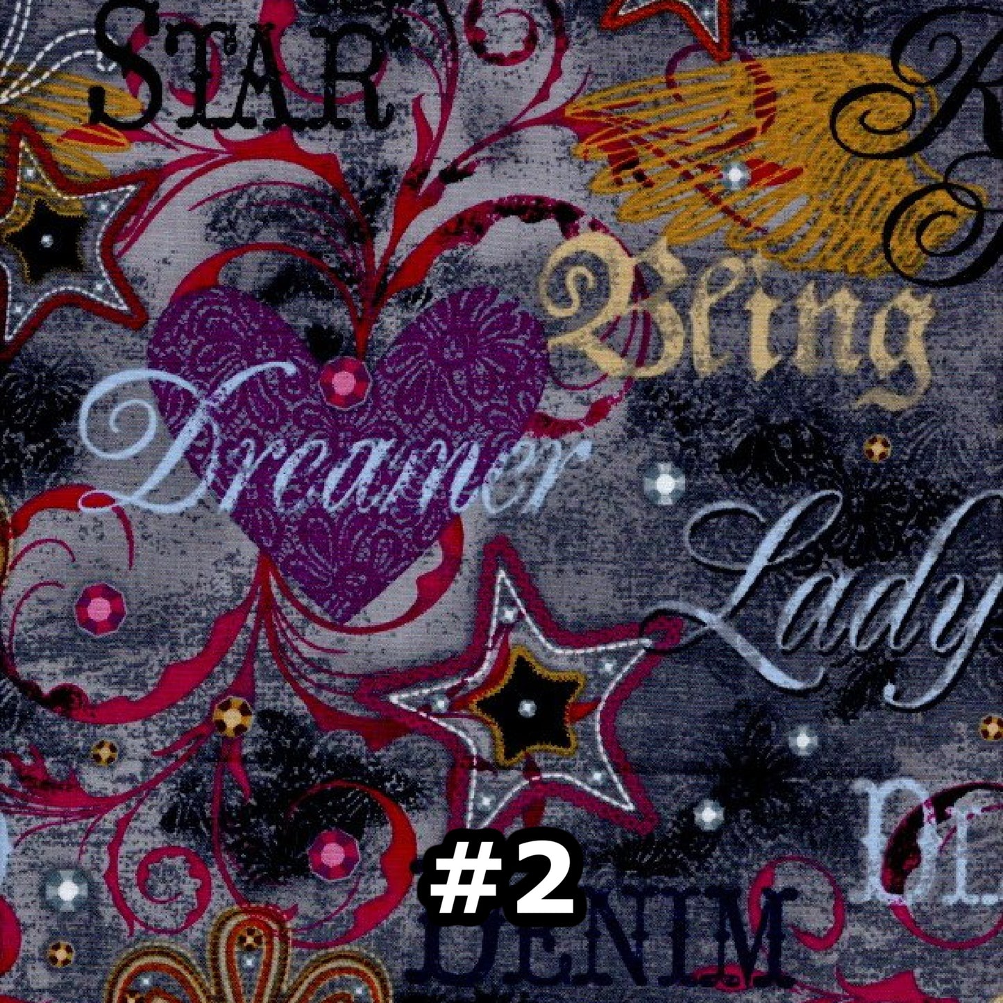 Diamonds & Denim - Nonna's Notions N' Sew On