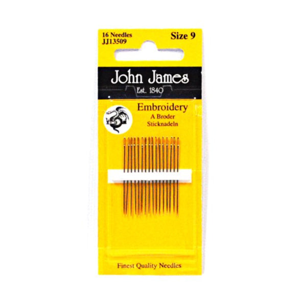 John James Embroidery Needles - Nonna's Notions N' Sew On