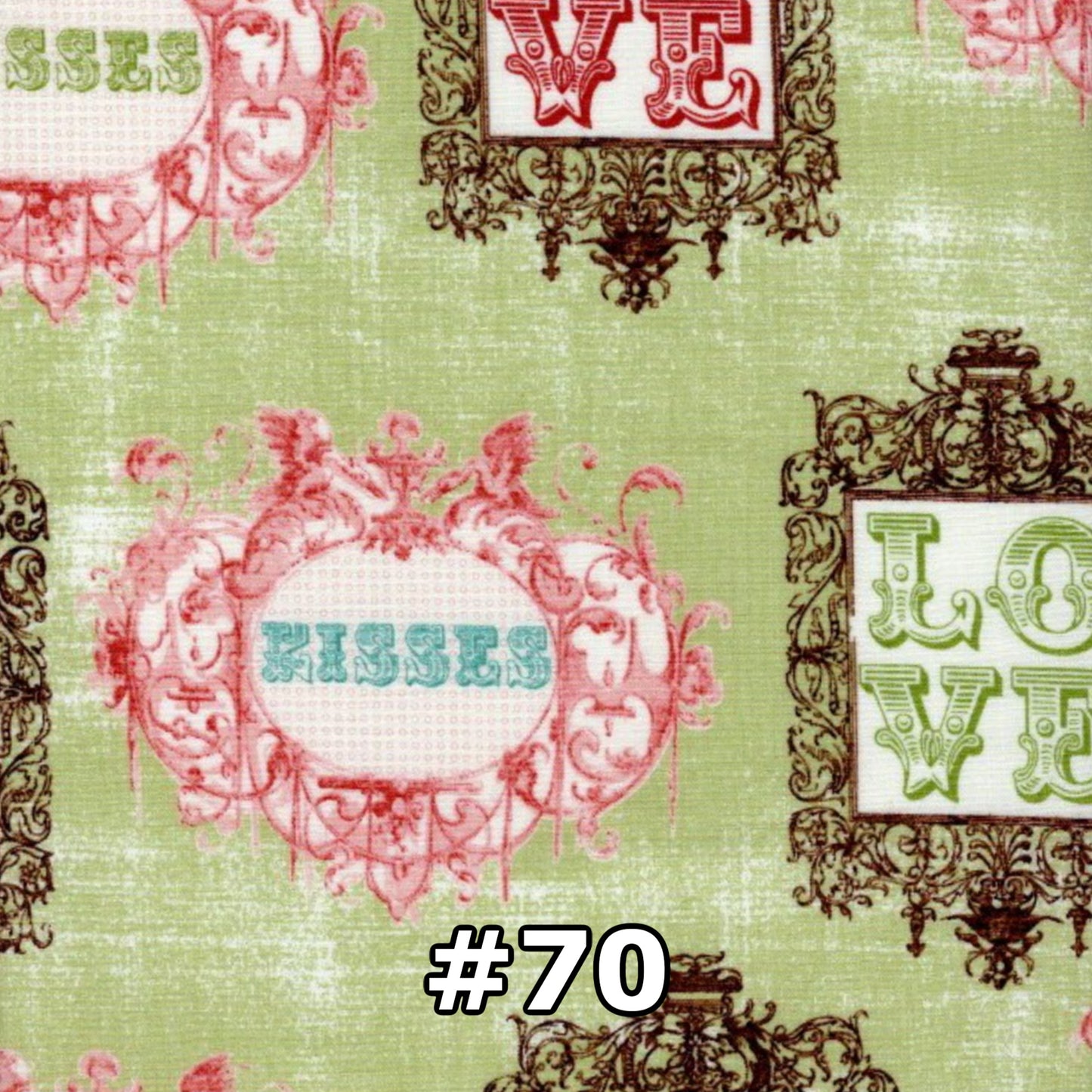 Love & Kisses - Nonna's Notions N' Sew On