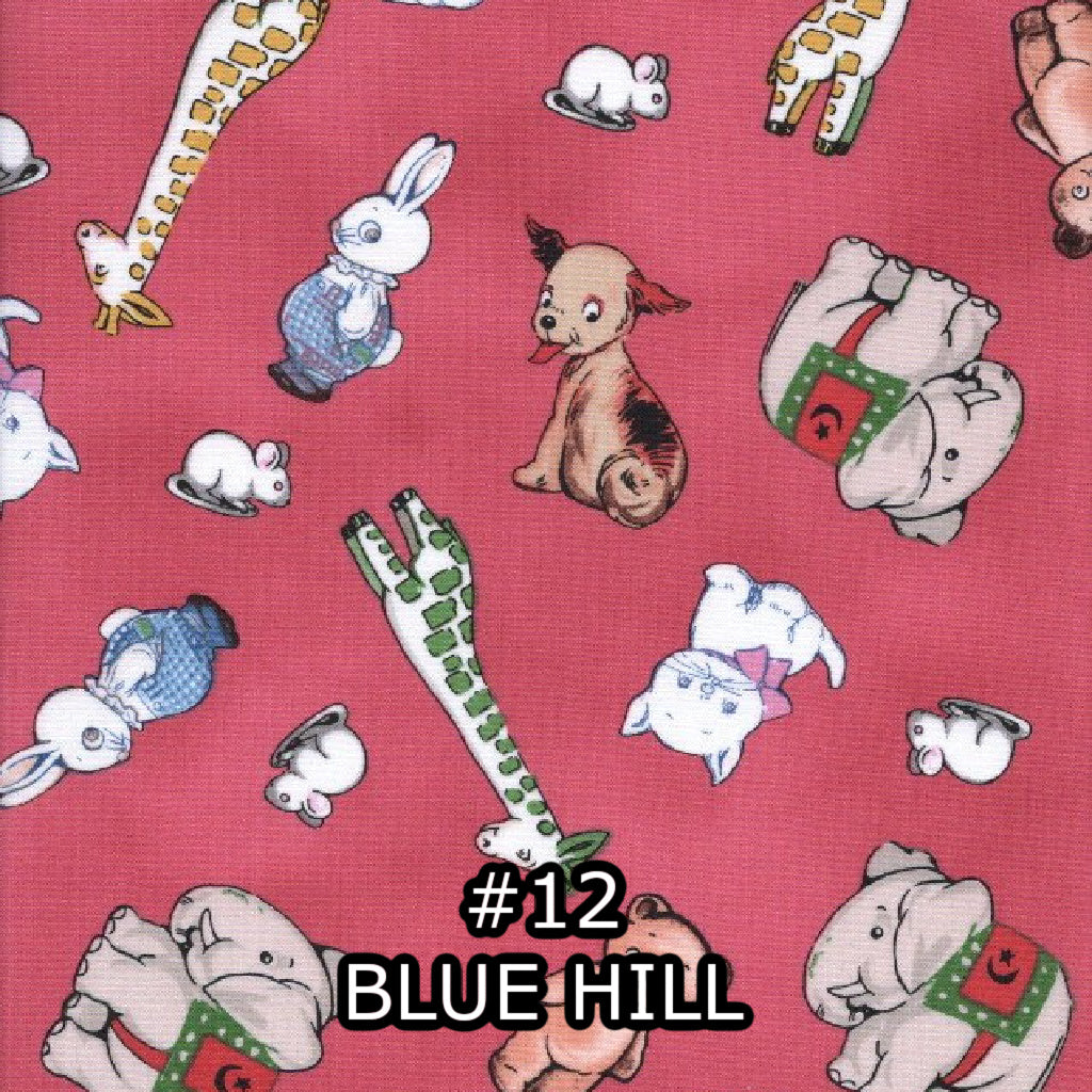 Fat Quarters with Animals, Birds & Insect Prints - Nonna's Notions N' Sew On