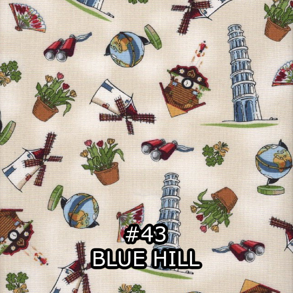 Fat Quarters with Novelty Prints - Nonna's Notions N' Sew On