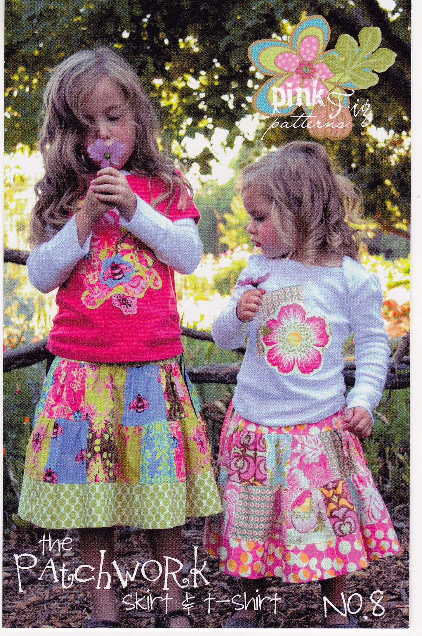The Patchwork Skirt & T-Shirt Sewing Pattern - Nonna's Notions N' Sew On