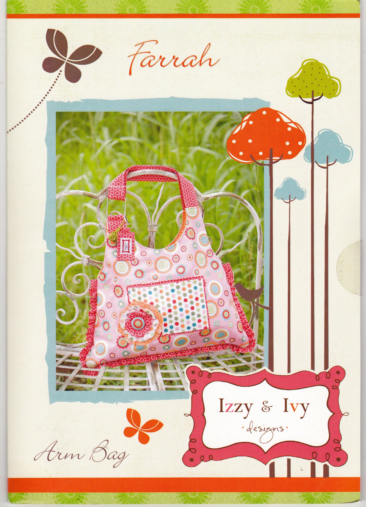 The Farrah Arm Bag Sewing Pattern - Nonna's Notions N' Sew On