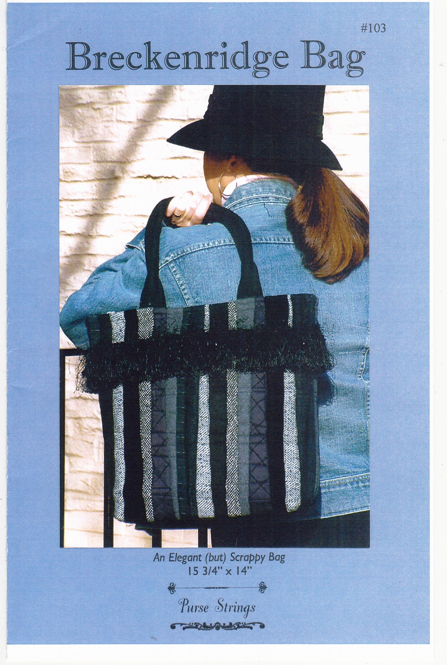The Breckenridge Bag Sewing Pattern - Nonna's Notions N' Sew On