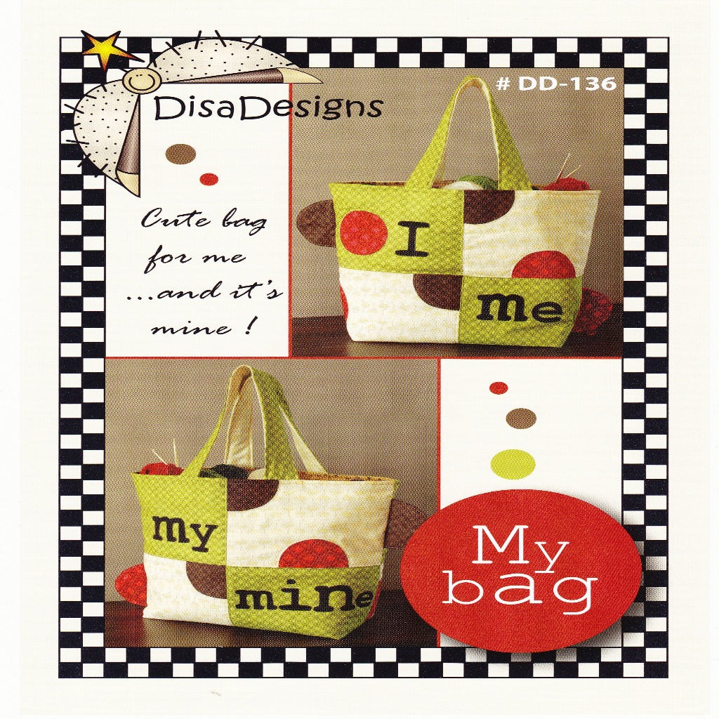 My Bag Sewing Pattern - Nonna's Notions N' Sew On