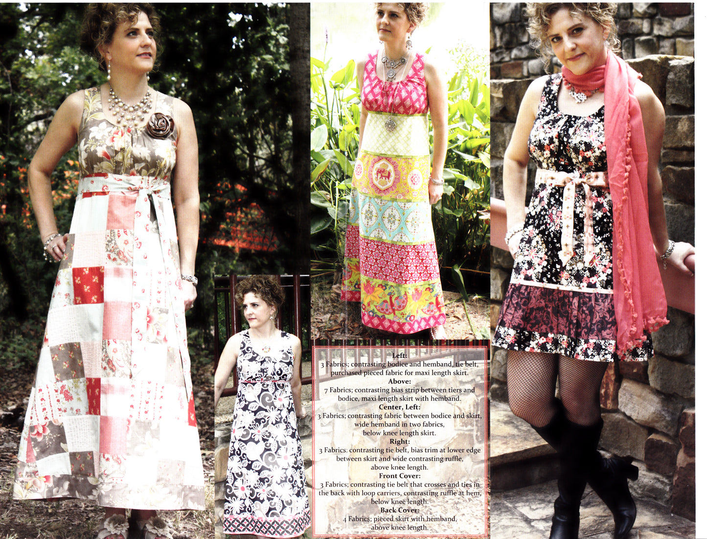 The Juliet Nouveau Dress Sewing Pattern - Nonna's Notions N' Sew On