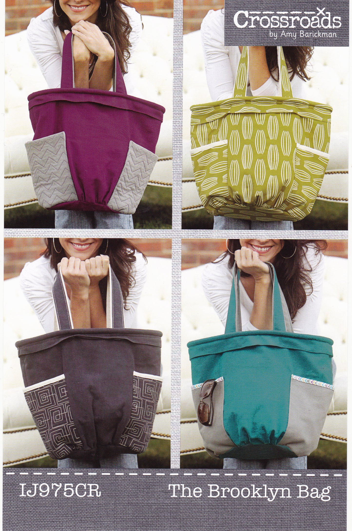 The Brooklyn Bag Quilting/Sewing Pattern - Nonna's Notions N' Sew On