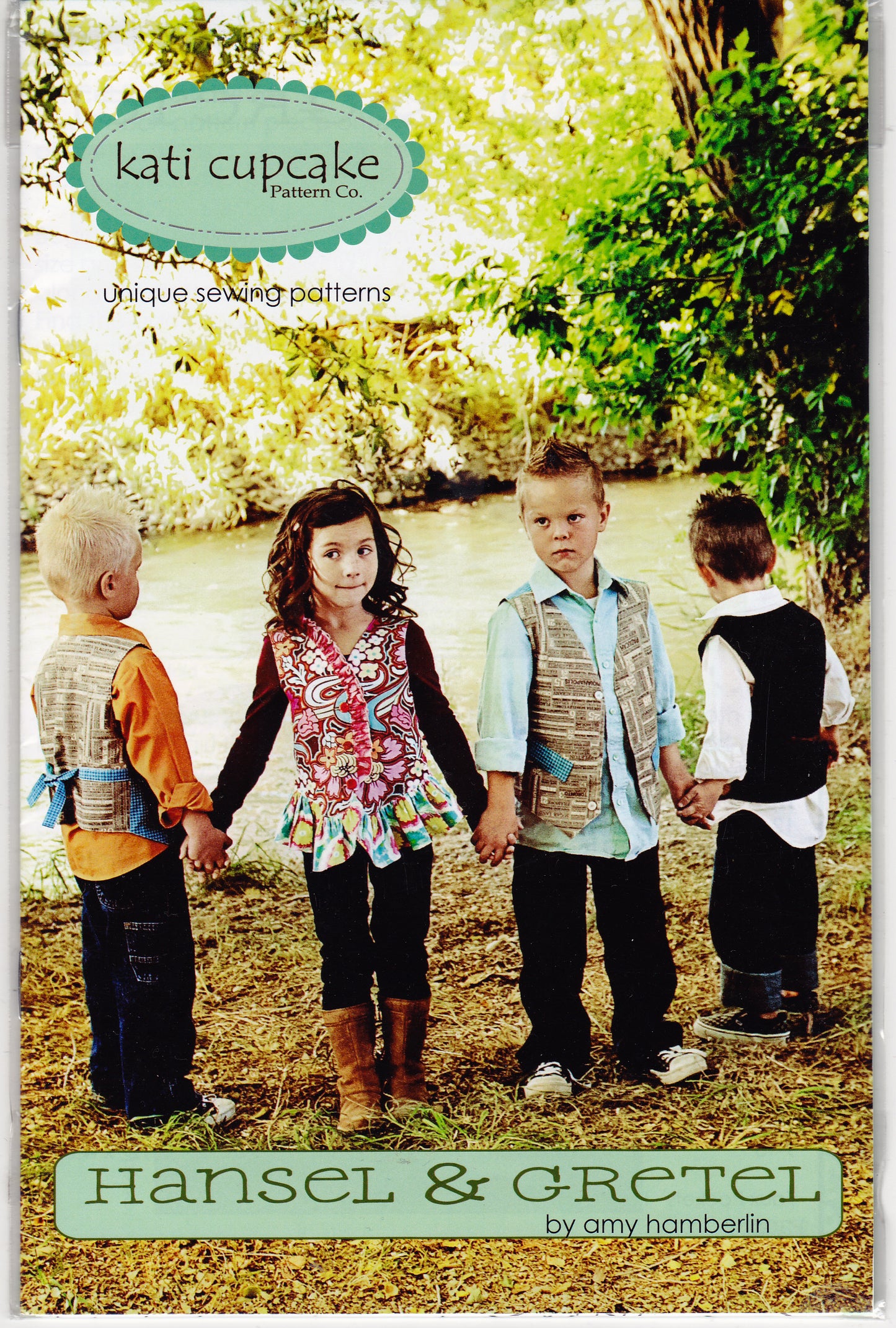 The Hansel & Gretel Vests Sewing Pattern - Nonna's Notions N' Sew On