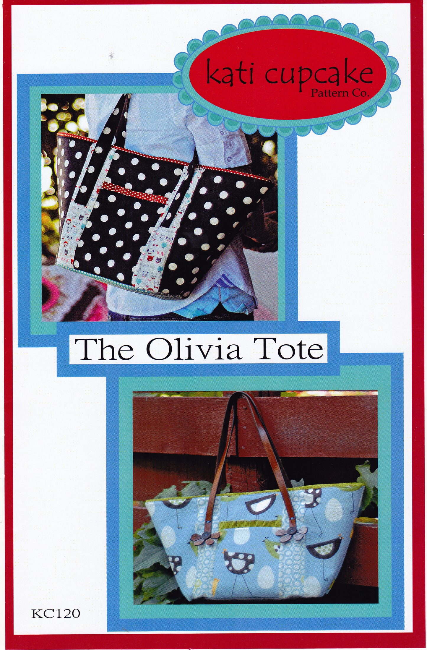 The Olivia Tote Sewing Pattern - Nonna's Notions N' Sew On