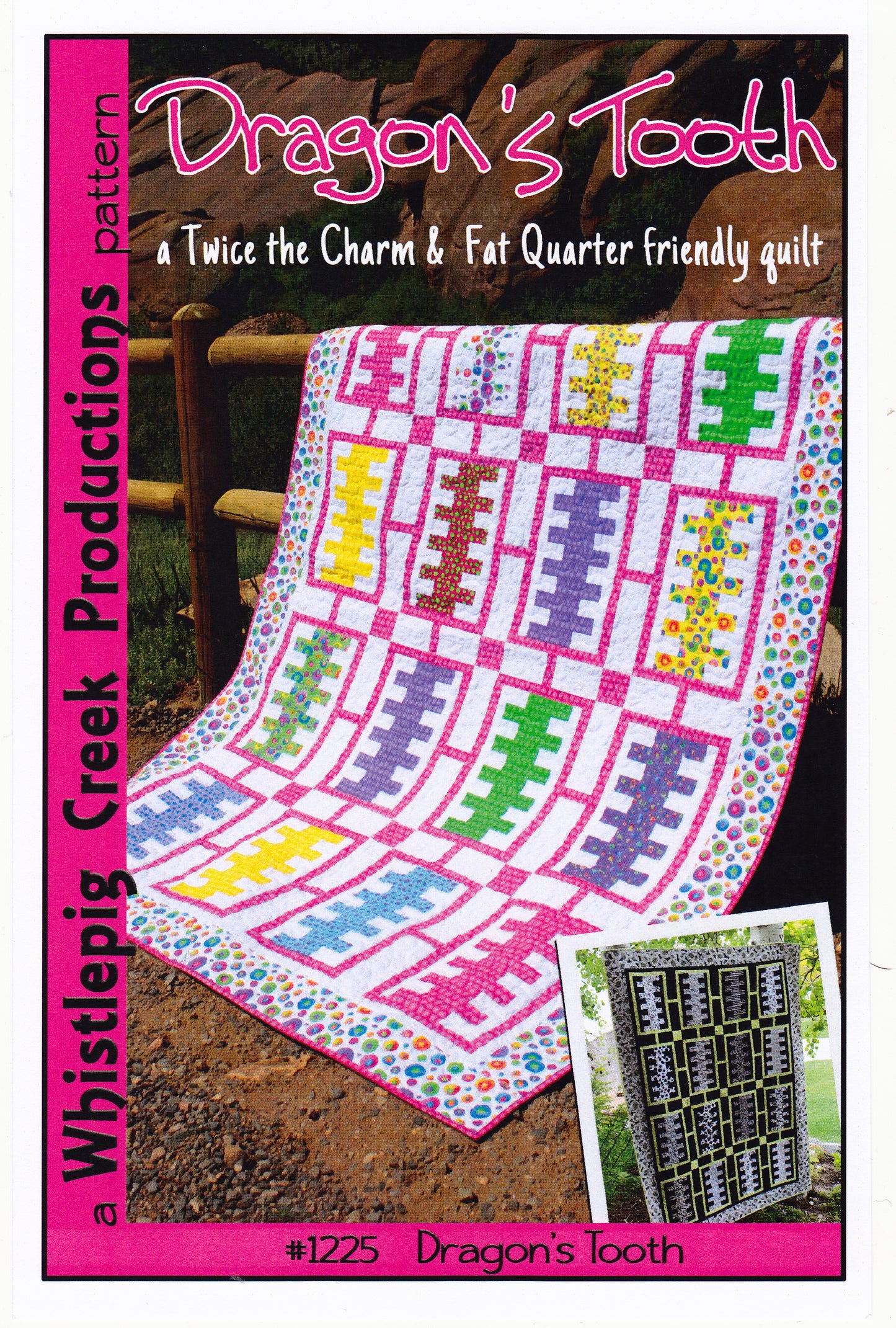 Dragon's Tooth Quilt Pattern - Nonna's Notions N' Sew On