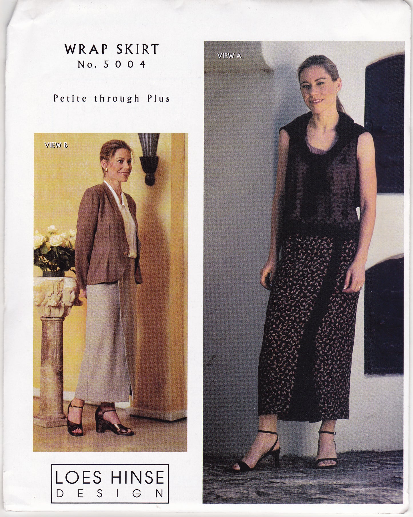 The Wrap Skirt Sewing Pattern - Nonna's Notions N' Sew On