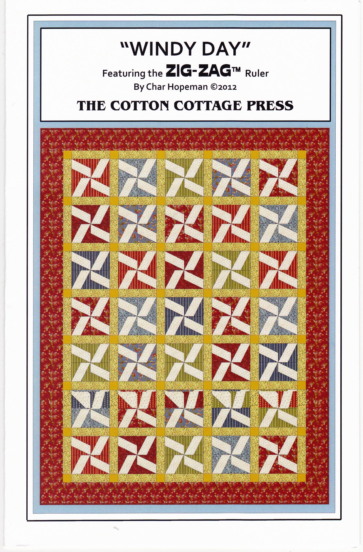 Windy Day Quilt Pattern - Nonna's Notions N' Sew On