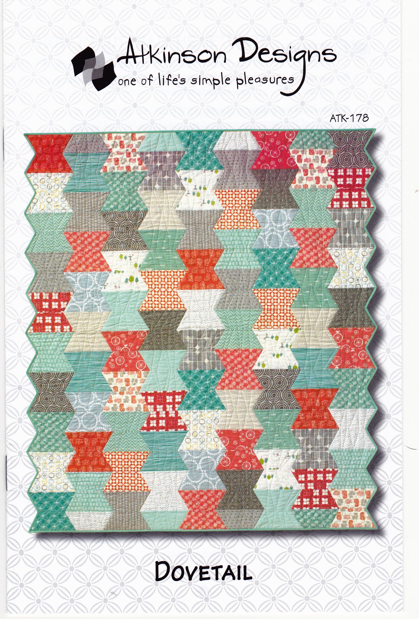 Dovetail Quilt Pattern - Nonna's Notions N' Sew On