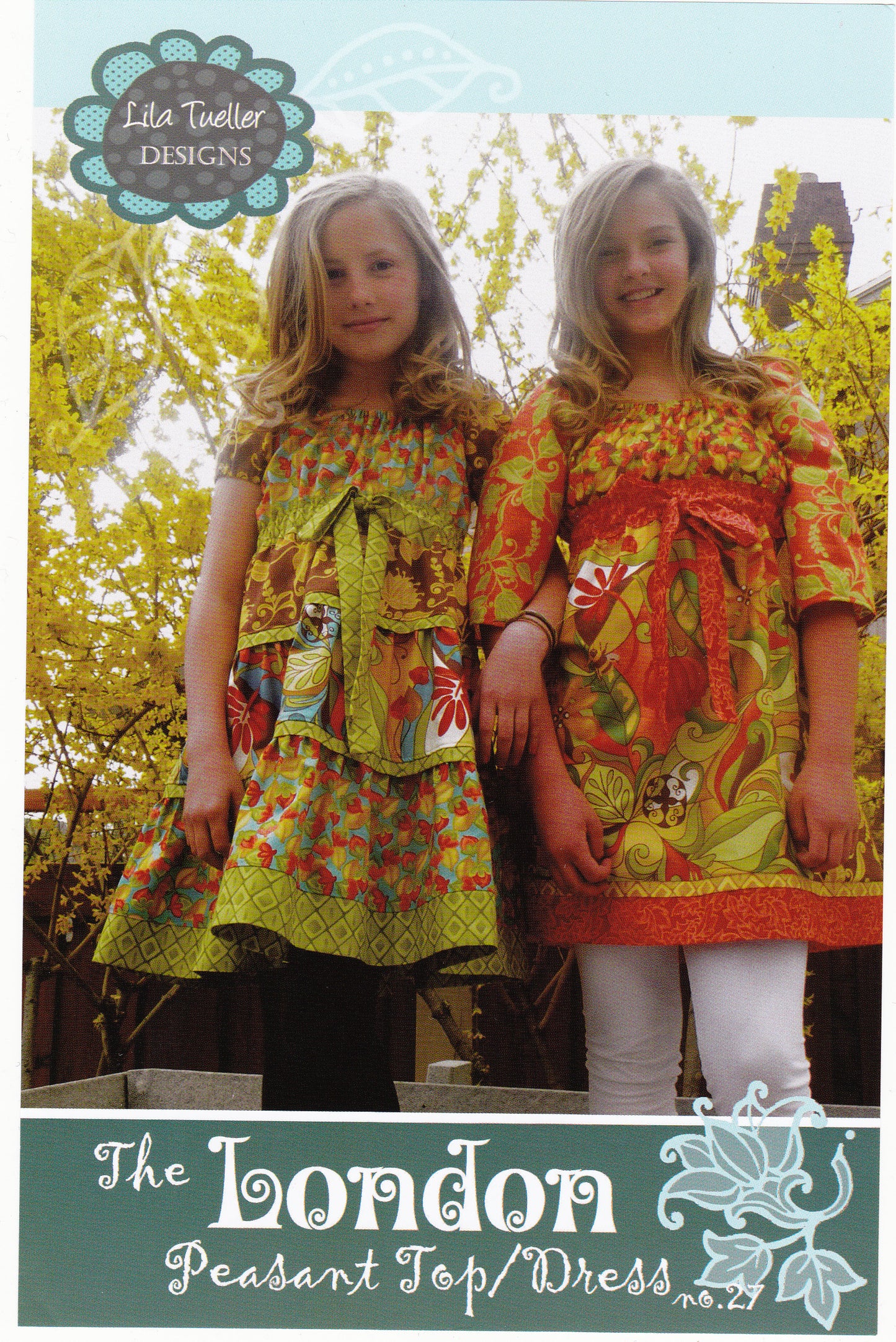The London Peasant Top/Dress Sewing Pattern - Nonna's Notions N' Sew On