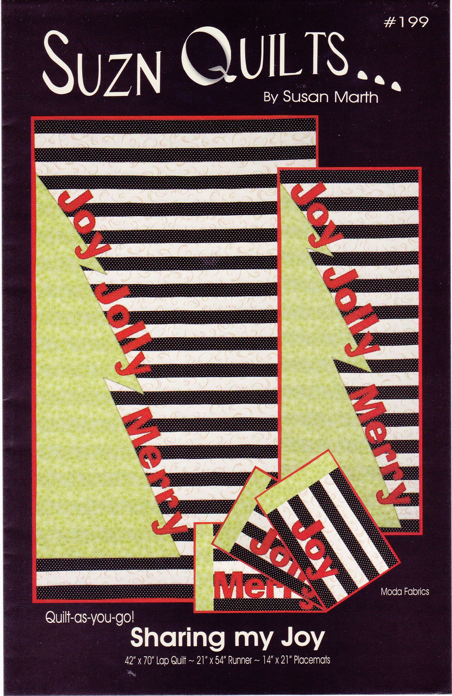 Sharing My Joy Applique Quilting/Sewing Pattern - Nonna's Notions N' Sew On