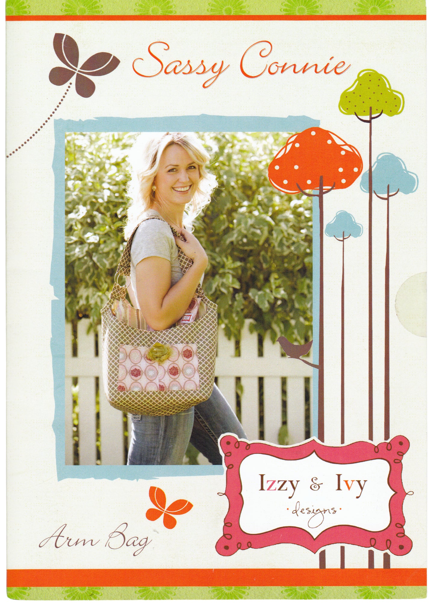 Sassy Connie Arm Bag Sewing Pattern - Nonna's Notions N' Sew On