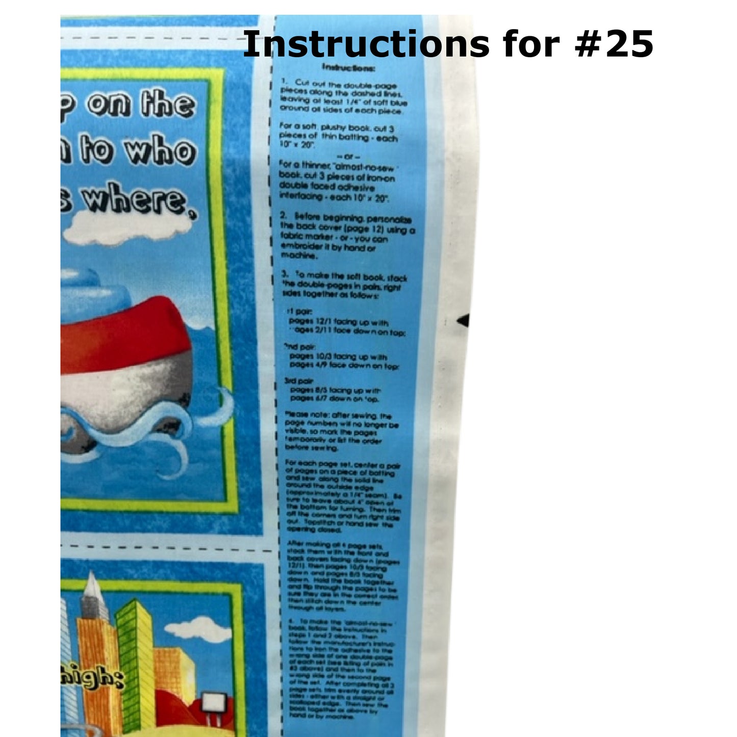 Going Places - Nonna's Notions N' Sew On