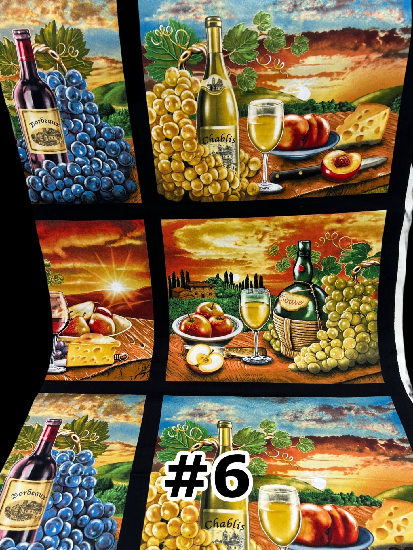 Wine Country - Nonna's Notions N' Sew On