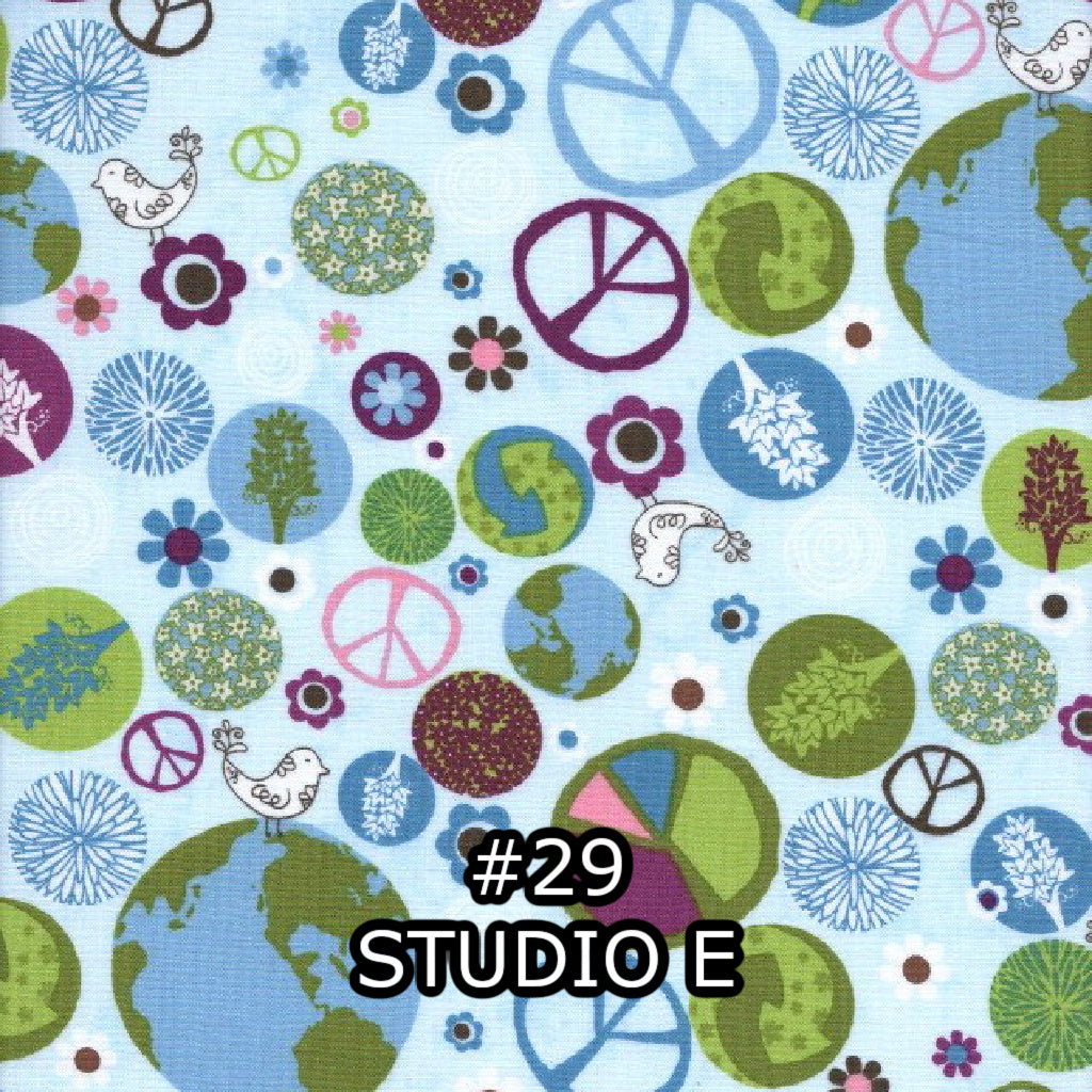 Fat Quarters with Novelty Prints - Nonna's Notions N' Sew On