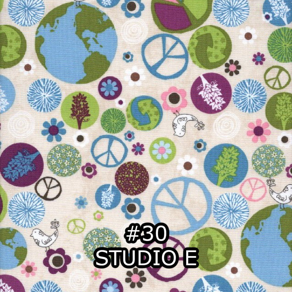 Fat Quarters with Novelty Prints - Nonna's Notions N' Sew On