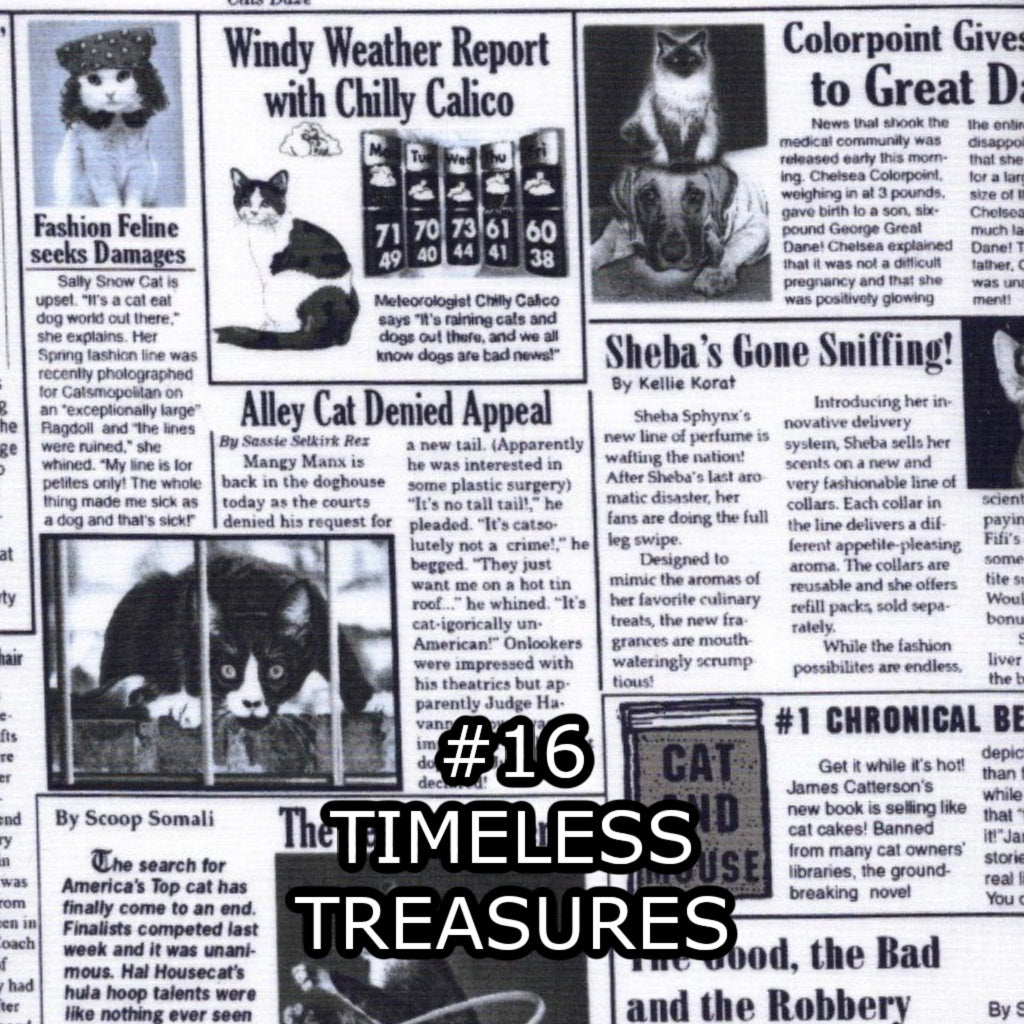 Fat Quarters with Animals, Birds & Insect Prints - Nonna's Notions N' Sew On