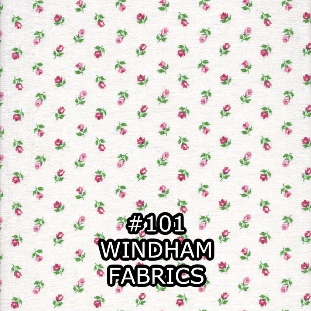 Fat Quarters with Shades of Pink, Rose & Magenta Prints - Nonna's Notions N' Sew On