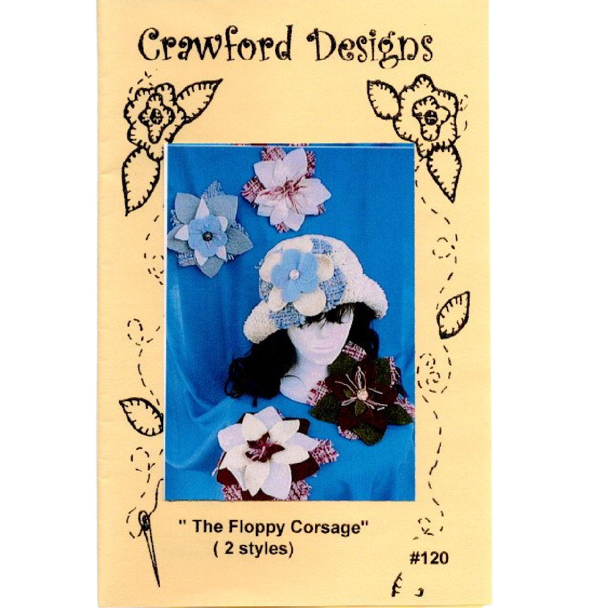 The Floppy Corsage Sewing Pattern - Nonna's Notions N' Sew On