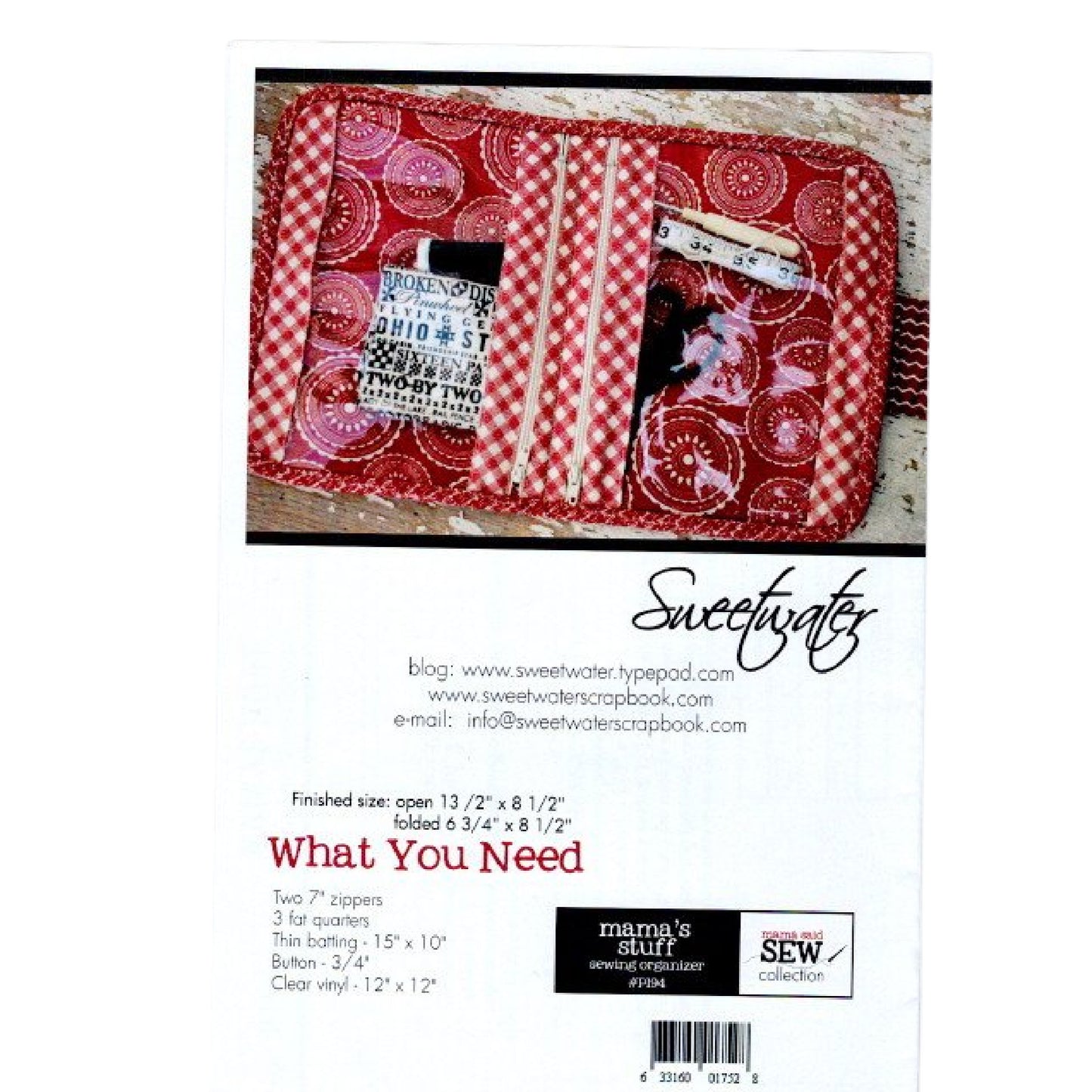 Mamma's Stuff Sewing Organizer Sewing Pattern - Nonna's Notions N' Sew On