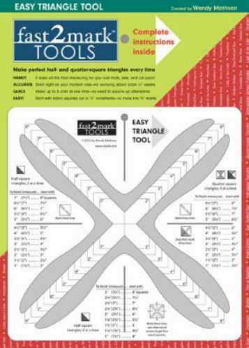 Easy Triangle Tool by Wendy Mathson - Nonna's Notions N' Sew On