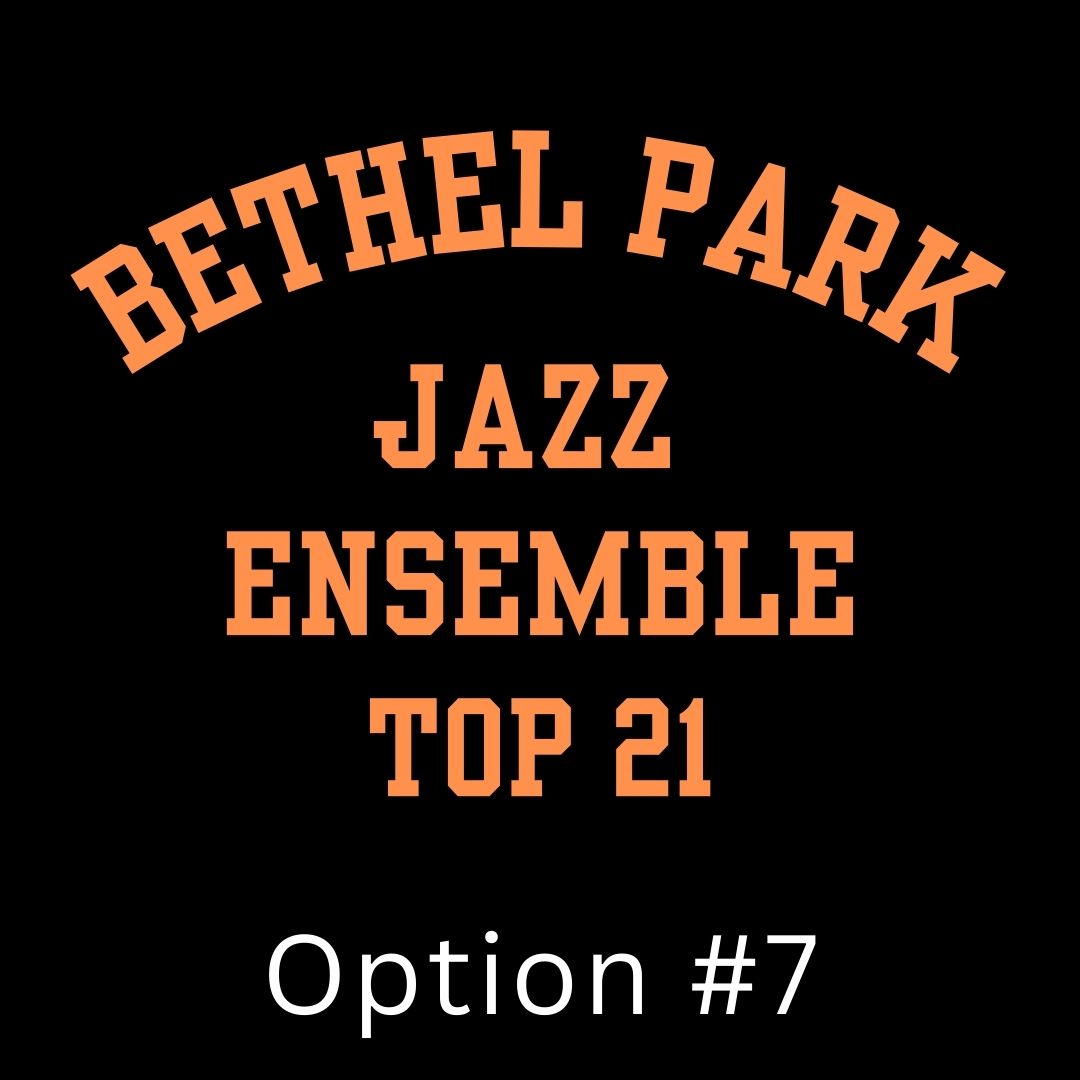 2024 Bethel Park High School Music Department Black & Orange Hooded Sweatshirt