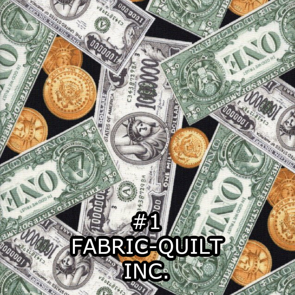 Fat Quarters with Wording - Nonna's Notions N' Sew On