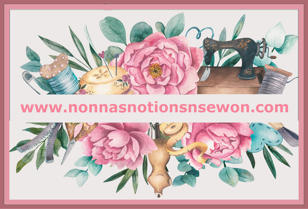 Nonna's Notions N' Sew On