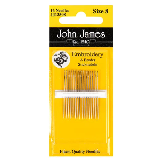 John James Embroidery Needles - Nonna's Notions N' Sew On
