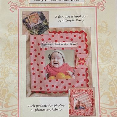 Baby's Peek-A-Boo Book Sewing Pattern - Nonna's Notions N' Sew On