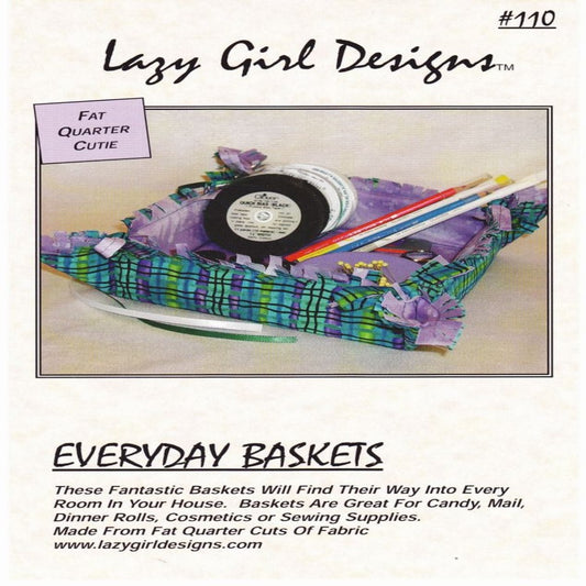 Everyday Baskets Sewing Pattern - Nonna's Notions N' Sew On
