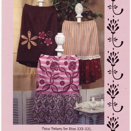 The Kendra Skirt Sewing Pattern - Nonna's Notions N' Sew On