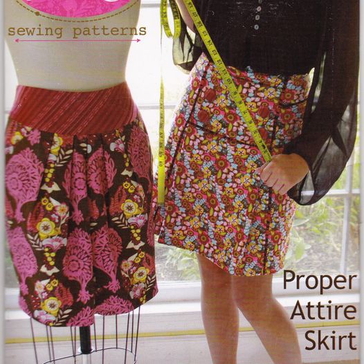 The Proper Attire Skirt Sewing Pattern - Nonna's Notions N' Sew On