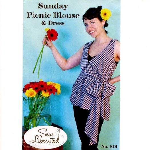 The Sunday Picnic Blouse & Dress Sewing Pattern - Nonna's Notions N' Sew On