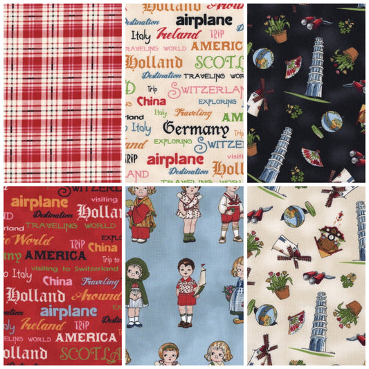 Paper Dolls Around the World - Nonna's Notions N' Sew On