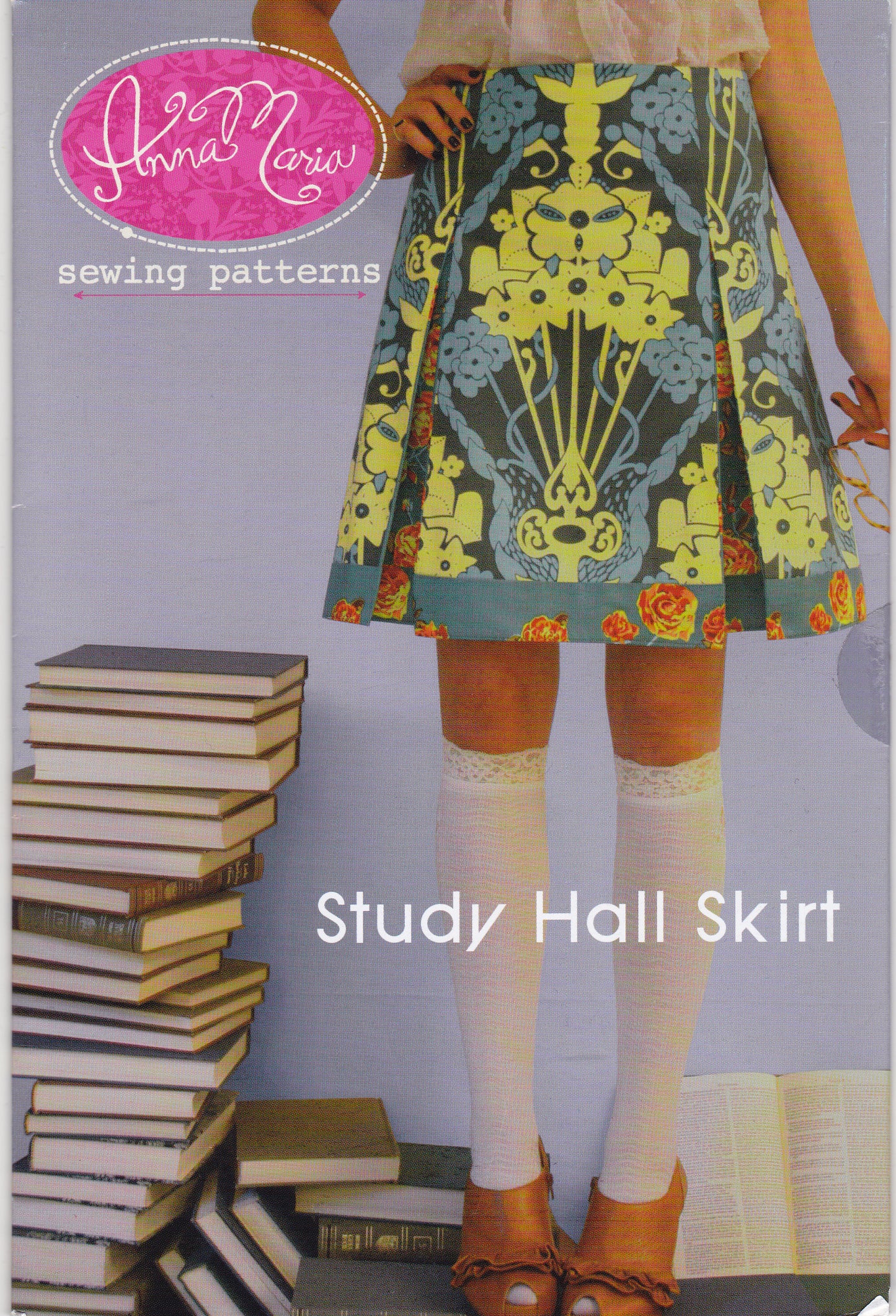 The Study Hall Skirt Sewing Pattern - Nonna's Notions N' Sew On