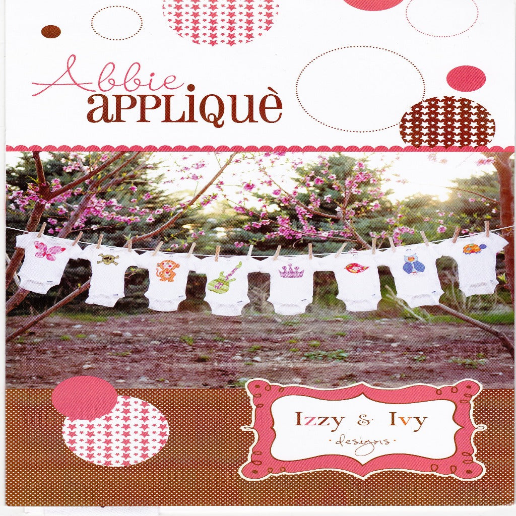 Abbie Applique Pattern - Nonna's Notions N' Sew On