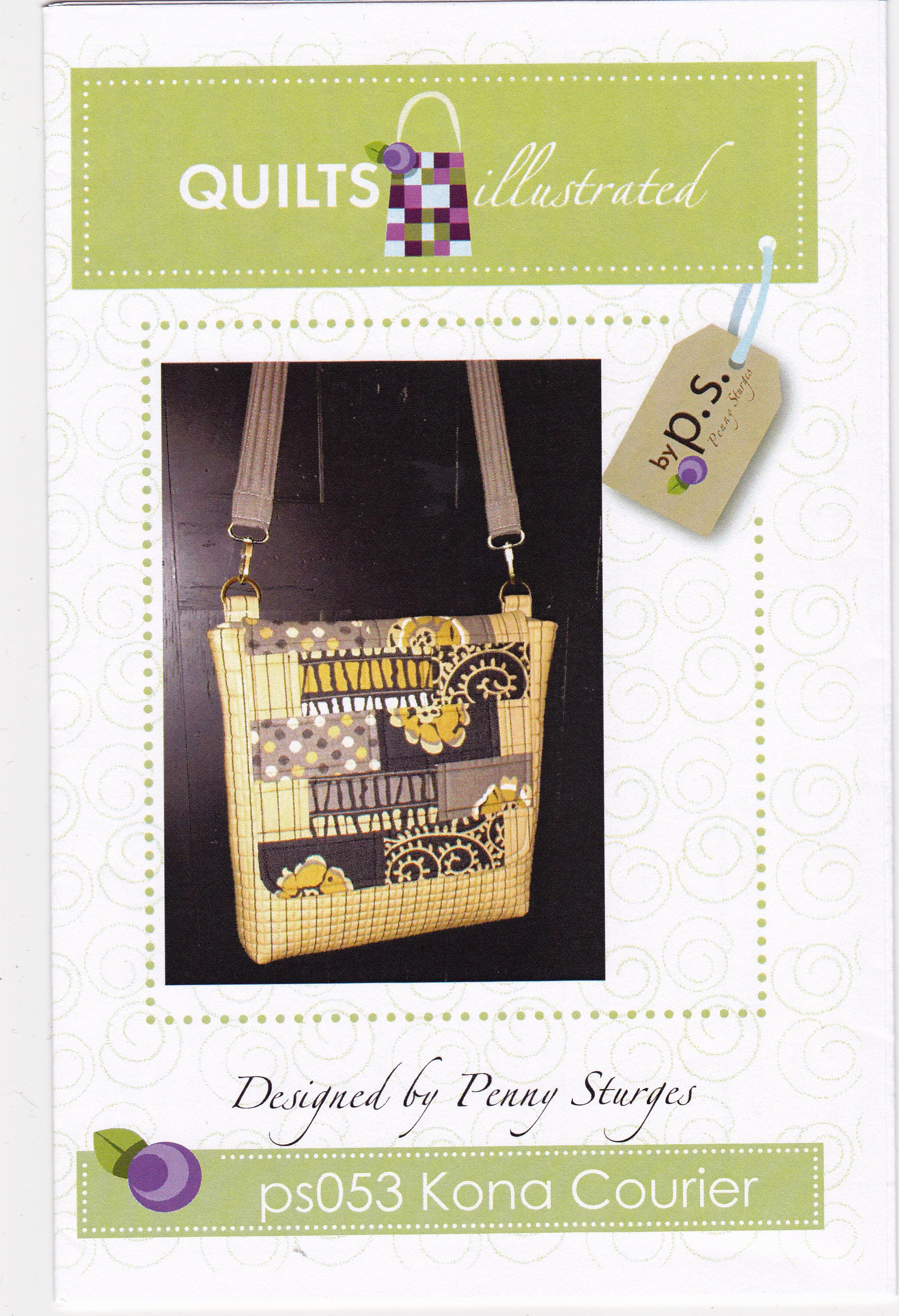 The Kona Courier Bag Sewing Pattern - Nonna's Notions N' Sew On