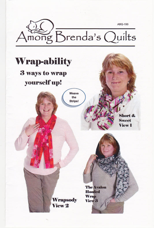 Wrap-Ability Scarf Sewing Pattern - Nonna's Notions N' Sew On